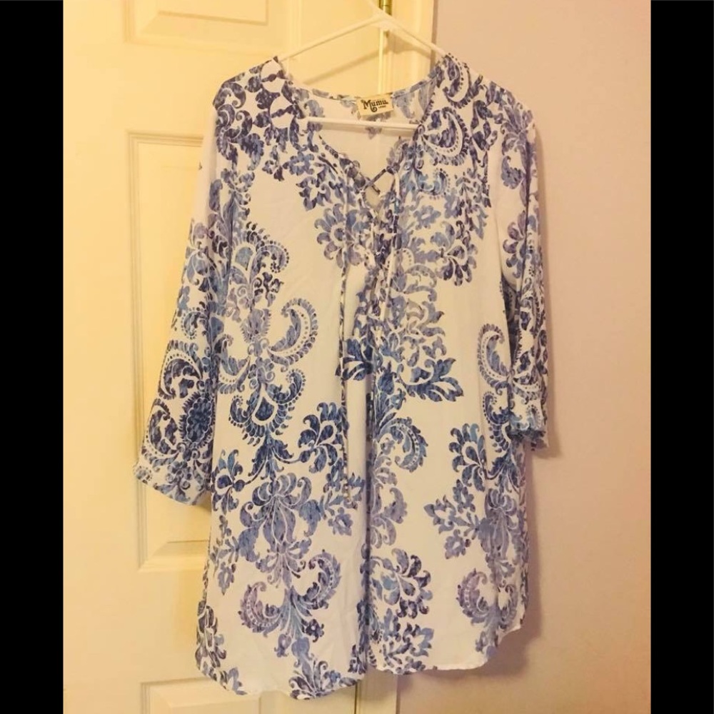 ♡  SOLD Show Me Your Mumu tunic size M